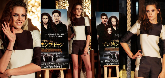 Kristen Stewart presenta Amanecer 2 en Tokyo