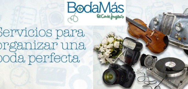 Nace BodaMás, el portal especializado en bodas de El Corte Inglés