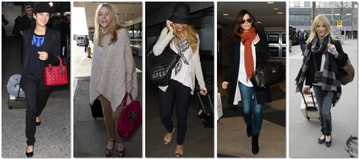 Copia el look de las celebrities a la hora de viajar