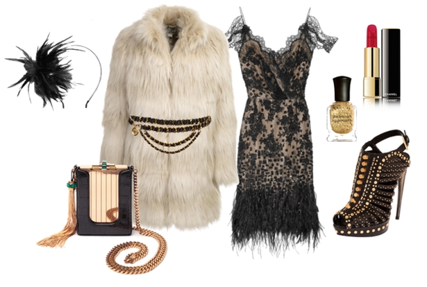 Look inspirado en los años 20