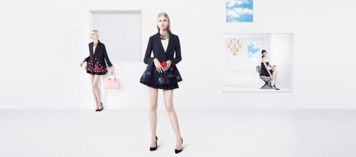 La primera campaña de Dior con Raf Simons al frente