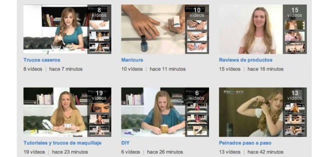 Nuestros mejores vídeos de peinados y maquillaje en un solo click