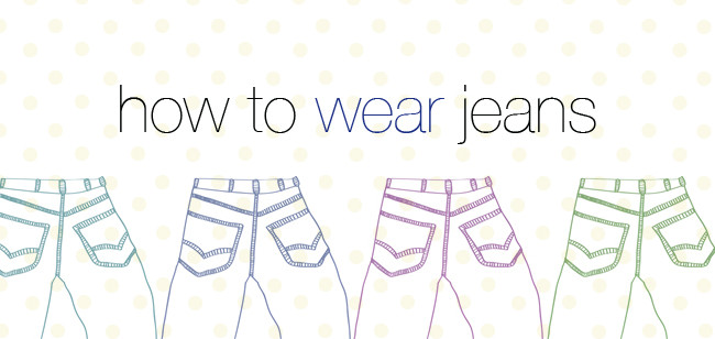 6 formas de llevar jeans