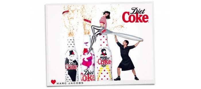 La irreverente campaña de Marc Jacobs para Coca Cola Light