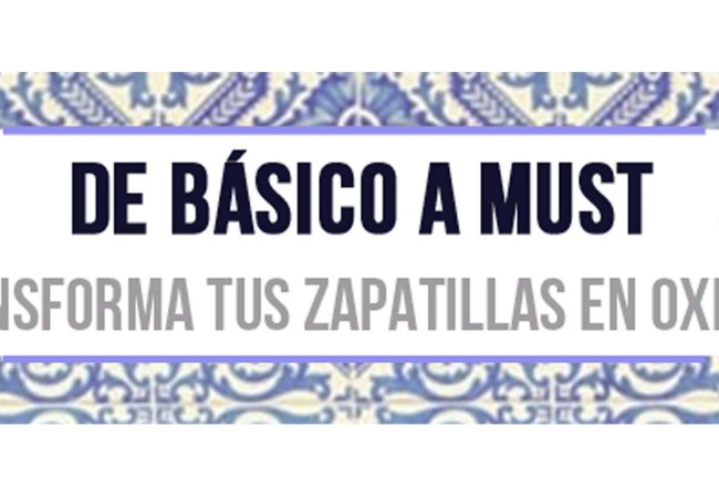 Transforma tus zapatillas en Oxford