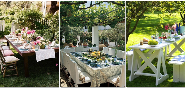 Decoideas: ¿Comemos en el jardín?