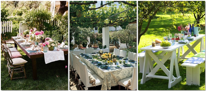 Decoideas: ¿Comemos en el jardín?
