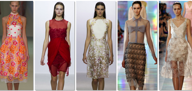 Tendencias primavera verano 2013: transparencias seductoras