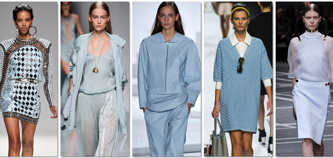 Colores de tendencia verano 2013: azul bebé