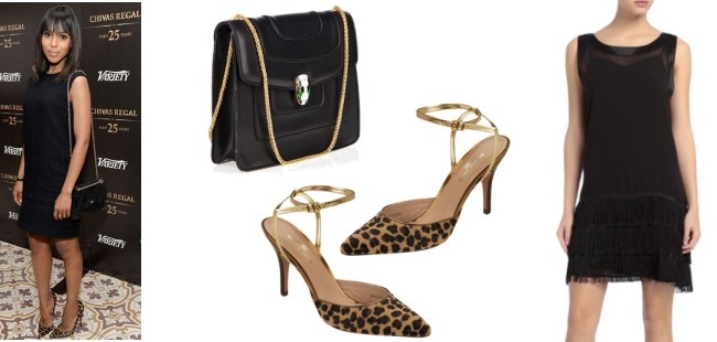 Tu estilista: little black dress + animal print