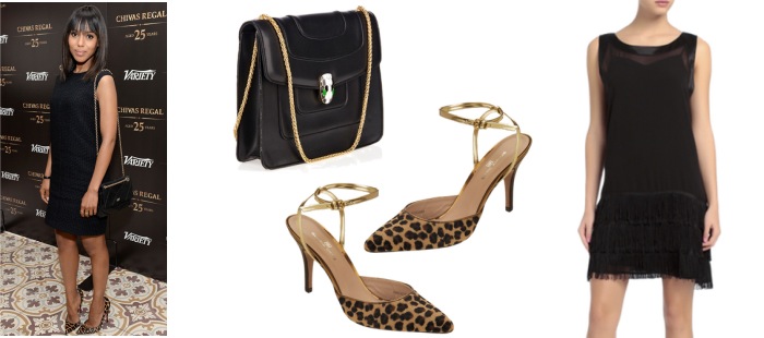 Tu estilista: little black dress + animal print