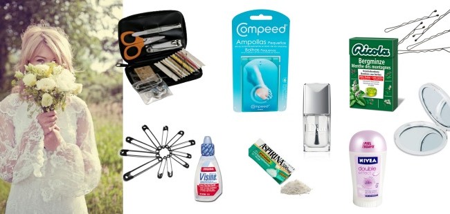 ¡S.O.S. bodas!: Kit de emergencia para novias y damas de honor