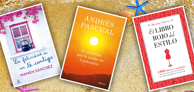 Libros para llevar a la playa este fin de semana