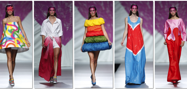 La colección más pictórica de Agatha Ruiz de la Prada