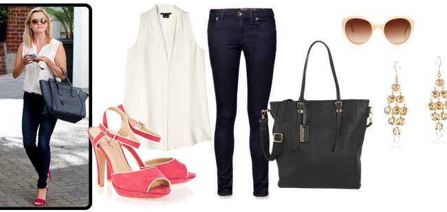 ¡Otro look casual de Reese Witherspoon perfecto para copiar!