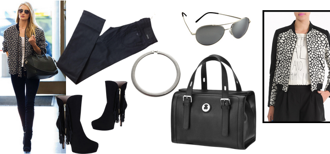 ¡Copia el look de Rosie Huntington-Whiteley!