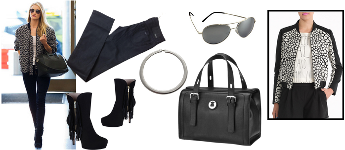 ¡Copia el look de Rosie Huntington-Whiteley!