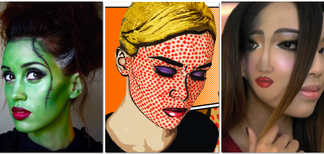 Top 5 videotutoriales de maquillajes originales para Halloween