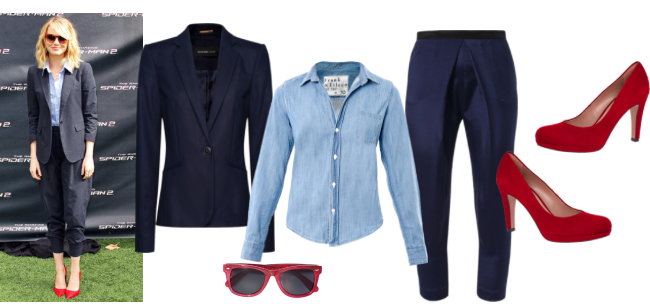 ¡Copia el look de Emma Stone!