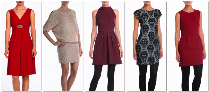 Looks de fiesta Navidad 2013: vestidos low cost para cenas formales
