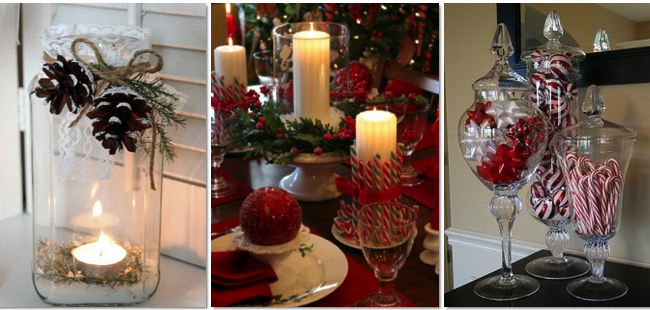 Decoideas DIY: centros de mesa navideños muy fáciles de hacer