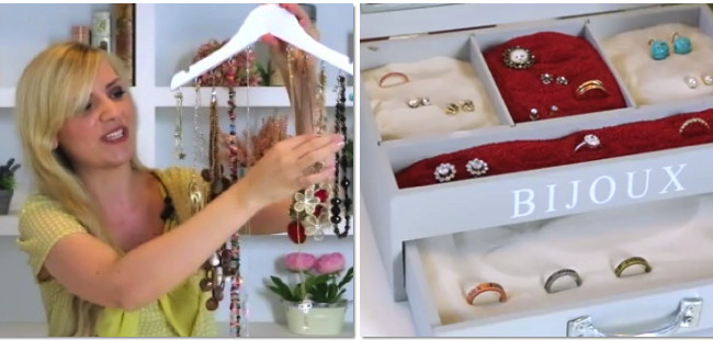DIY: cuatro ideas para ordenar tus joyas y accesorios