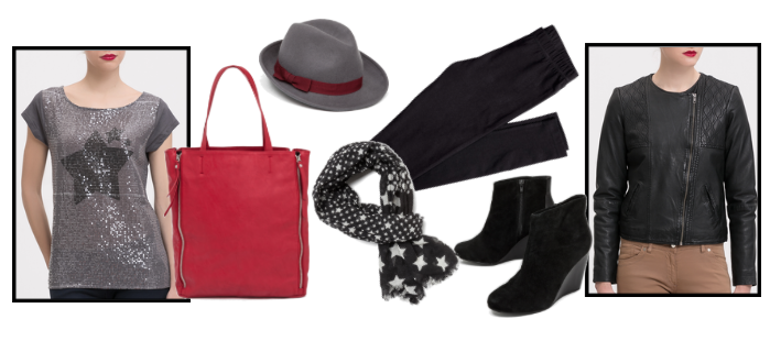 Tu estilista: cazadora de cuero, shopping bag y borsalino