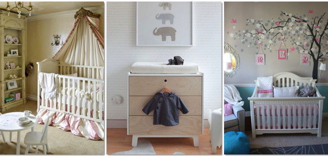 Buscando inspiración para el cuarto del bebé