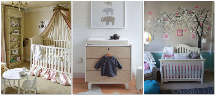 Buscando inspiración para el cuarto del bebé