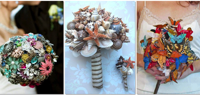 Especial bodas: alternativas originales al ramo de novia clásico