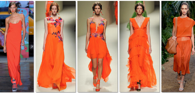 Tendencias primavera 2014: ¡Apuesta todo al naranja!