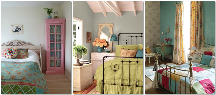 Decoideas: dormitorios de inspiración vintage