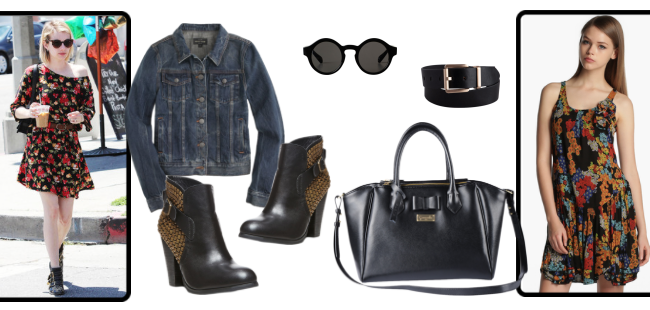 ¡Copia el look de Emma Roberts!