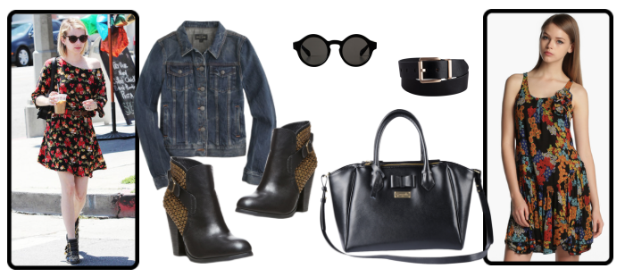¡Copia el look de Emma Roberts!
