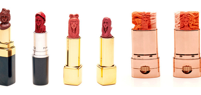 May Sum, la artista que convierte las barras de labios en esculturas