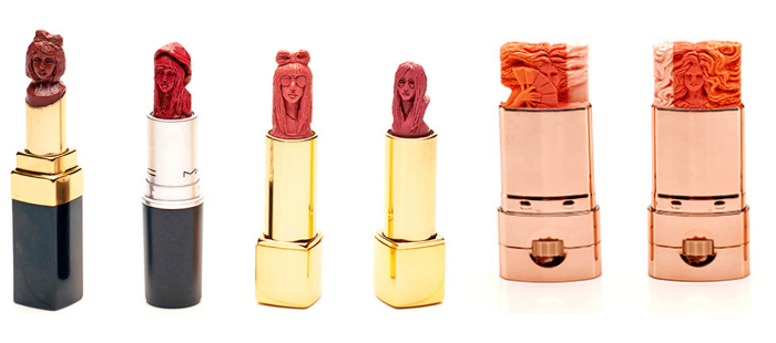 May Sum, la artista que convierte las barras de labios en esculturas