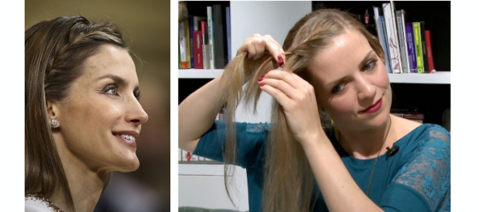Hazte la trenza de Letizia, ¡te la explicamos paso a paso!