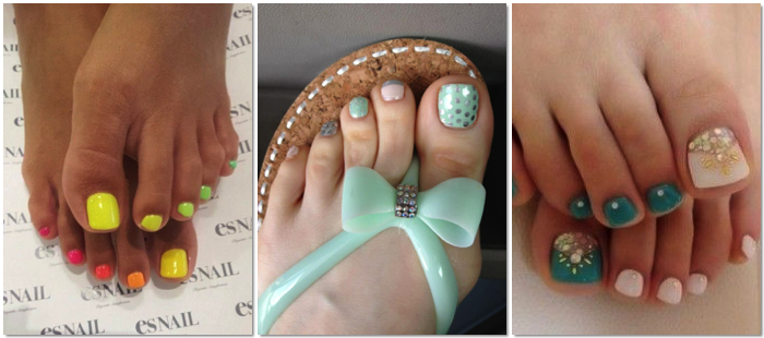 Pedicuras originales para lucir con tus sandalias favoritas