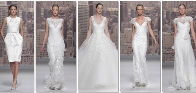 Las novias sofisticadas y cosmopolitas de Rosa Clará 2015