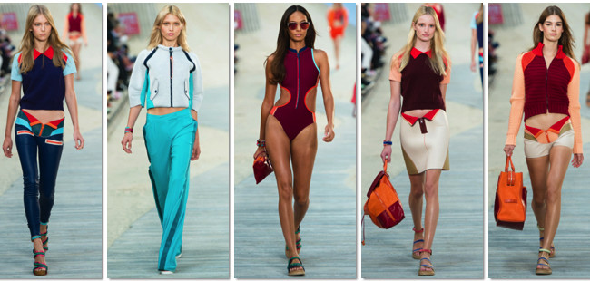 Las chicas surferas de Tommy Hilfiger