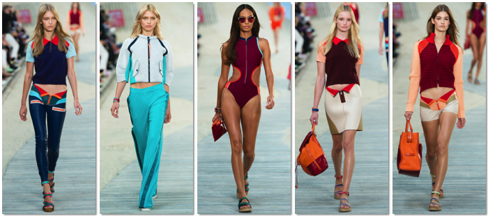 Las chicas surferas de Tommy Hilfiger