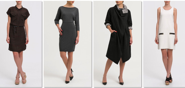 Tres vestidos y un abrigo que querrás en tu fondo de armario