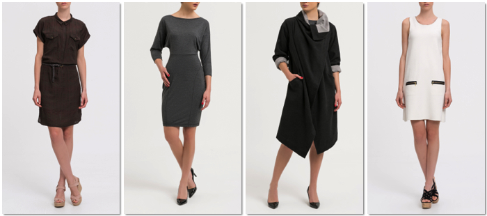 Tres vestidos y un abrigo que querrás en tu fondo de armario