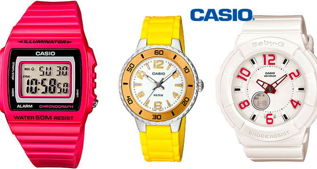 CASIO viste tu muñeca a todo color en PRIMERITI