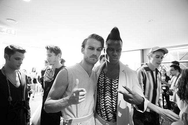 backstage