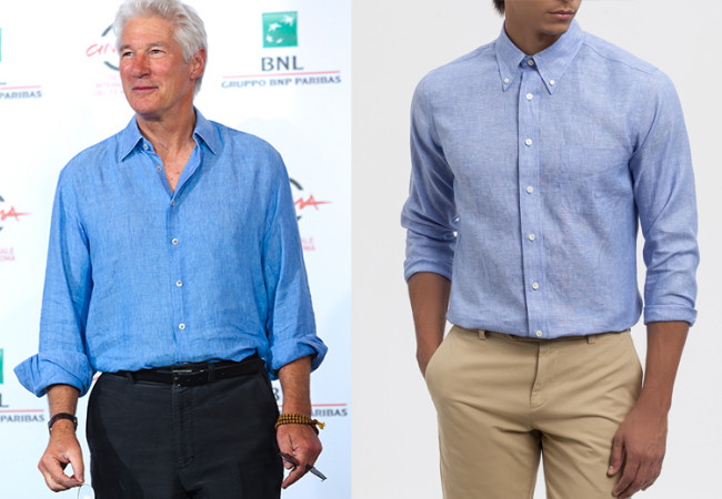 La camisa de lino: una apuesta segura contra el calor