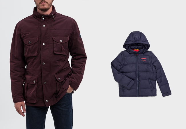 Abrigos de Hackett para los hombres de la casa