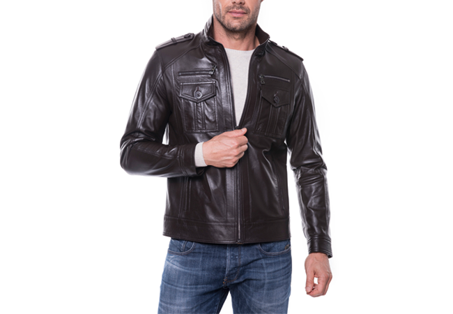 chaquetas de piel hombre el corte ingles