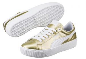 Zapatillas metalizadas de Puma a mitad de precio