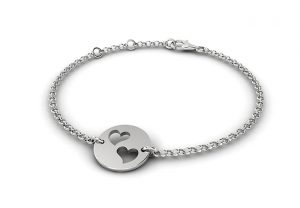 Pulsera corazones San Valentín